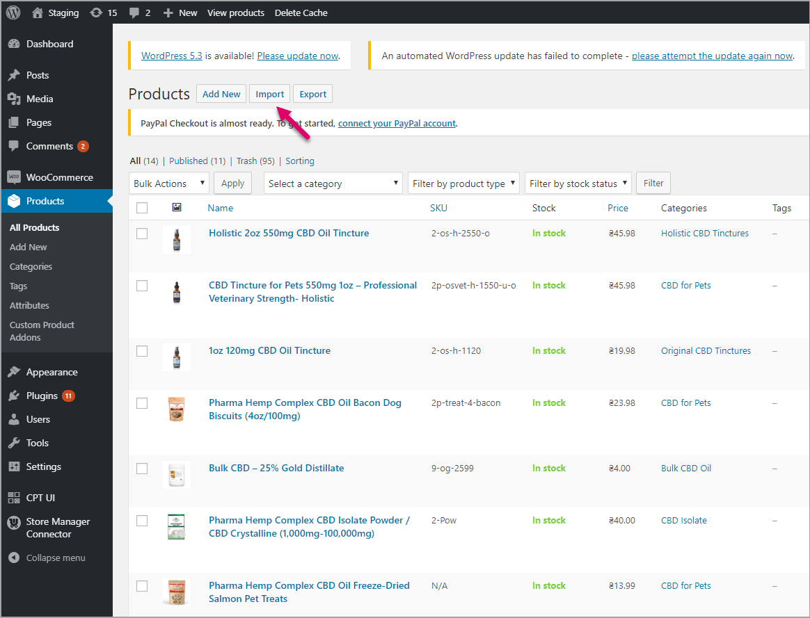 Adding Jumia Products Via WooCommerce Import