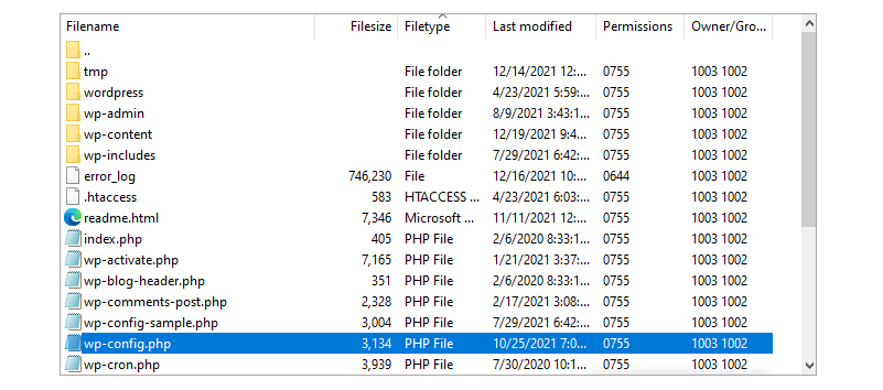 WooCommerce Config File Editing