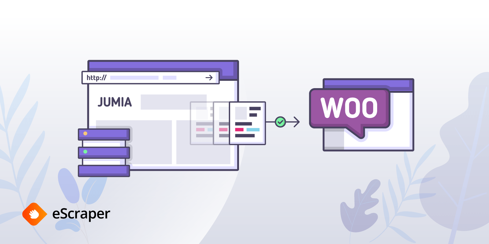 Extract data from Jumia and import to WooCommerce