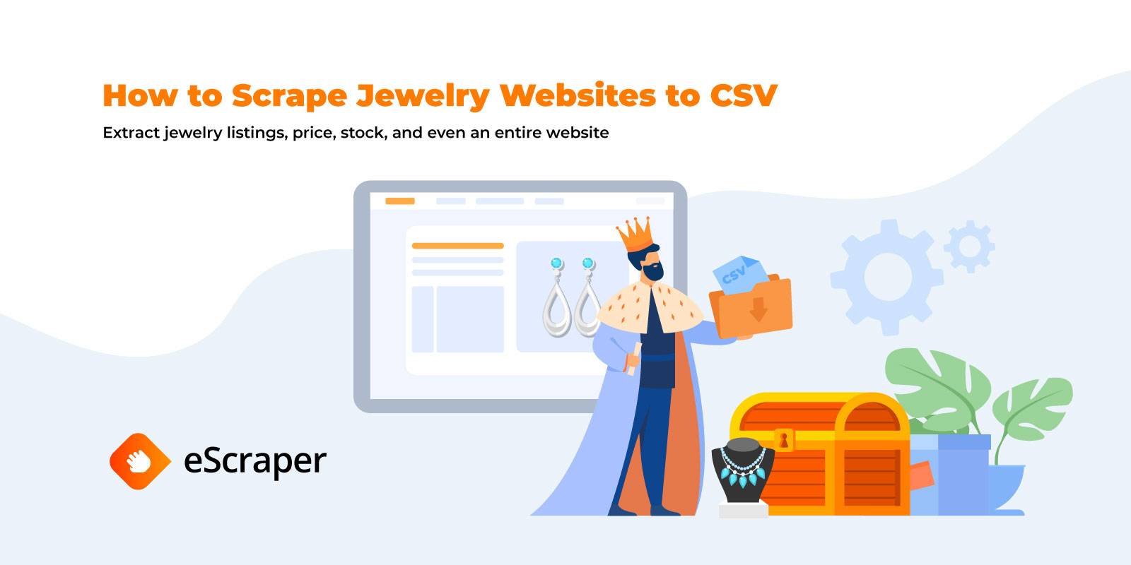 Jewelry websites scraping: use cases