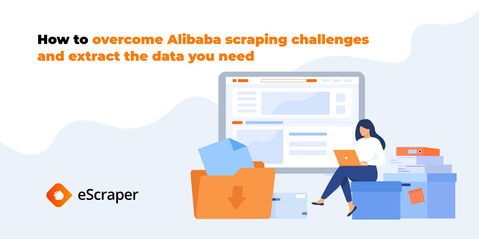 Overcome Alibaba scraping challenges and extract required data
